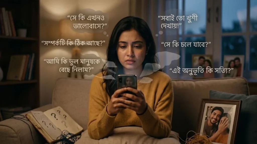 সঙ্গীর ভালোবাসা নিয়ে মাত্রাতিরিক্ত সন্দেহ, কী করবেন?